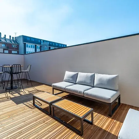 شقة Downtown Rooftop - Centre - Wifi - Terrasse - Netflix أميا