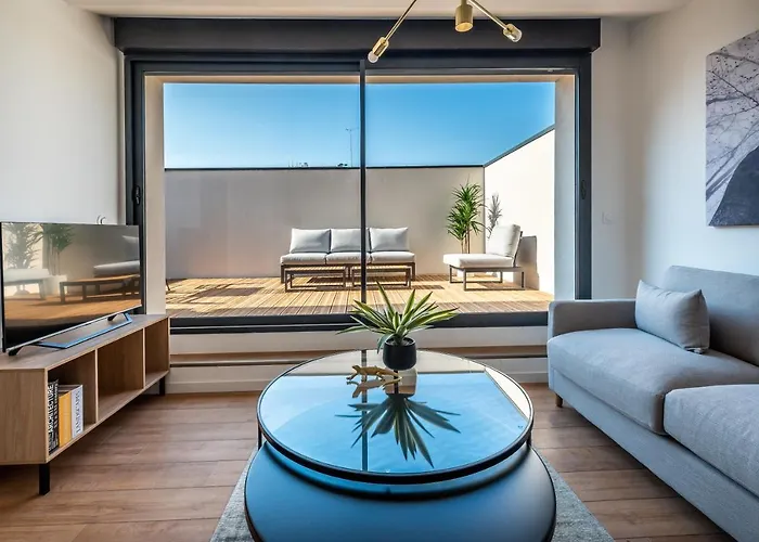 Downtown Rooftop - Centre - Wifi - Terrasse - Netflix * Amiens